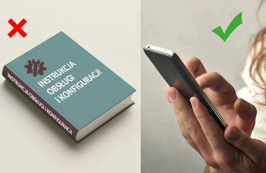 NAJPROSTSZA KONFIGURACJA - SMARTFONEM: