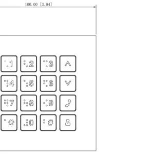 modu dahua vto4202fb mk b40ff287a0774ed0b3ec8497e9ddf161