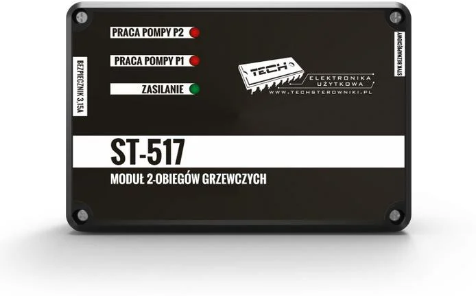 Moduł dwóch obiegów grzewczych ST-517 Tech sterowniki