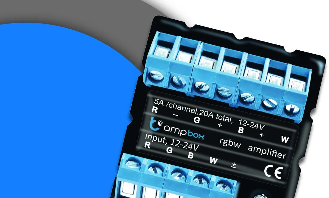 BLEBOX ampbox - CZTEROKANAŁOWY WZMACNIACZ LED