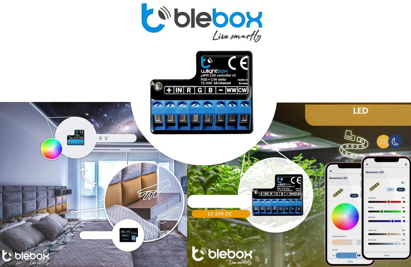 Moduł oświetelniowy wlightbox v3 Blebox