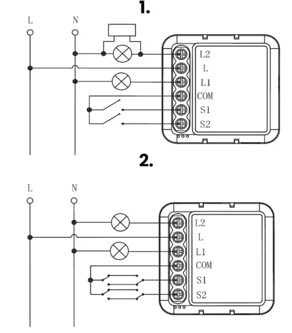 modu oxt mini przekaznik 2 obw bez n zigbee tuya t272 e0d46985e88d4261b1a01fb3eac665f6