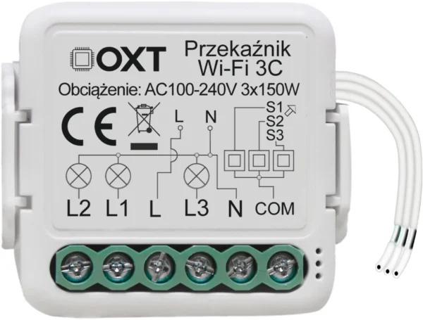 modu oxt mini przekaznik 4 obwody wifi tuya 5118c2e71ede483ab016e0b28b6b8afa