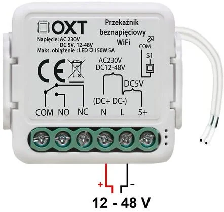 modu oxt mini przekaznik beznapieciowy ac 230v dc 5v 12 48v 76ea045b0995471b9b07a0f1cdd9954b