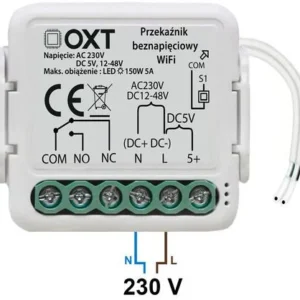 modu oxt mini przekaznik beznapieciowy ac 230v dc 5v 12 48v 8aceb2bdf17a439585e6cbc4e5f892dd