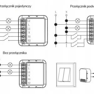 modu oxt mini sciemniacz 2 obwody wifi tuya 629de82dbf174aa5b9e50c728e3c4546