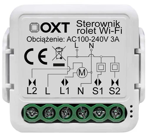 modu oxt mini sterownik rolet wifi tuya db22114ecb5344cfbc3636f0418acdb8