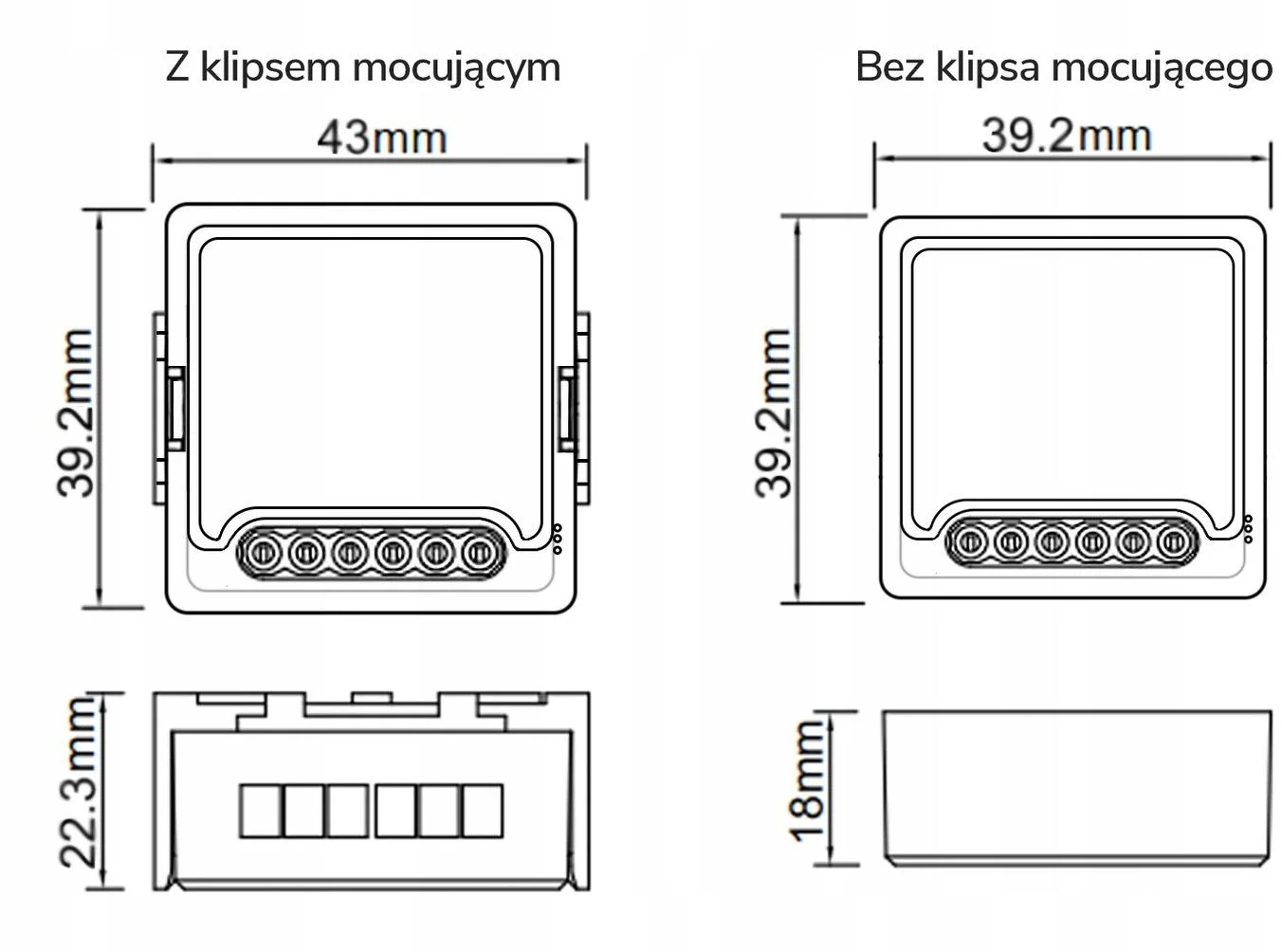 Najważniejsze cechy – OXT ZigBee TUYA T250G