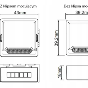 modu oxt z sensorem do silnika bramy garazu zigbee tuya 890169722b944092b731e57a448b09cc