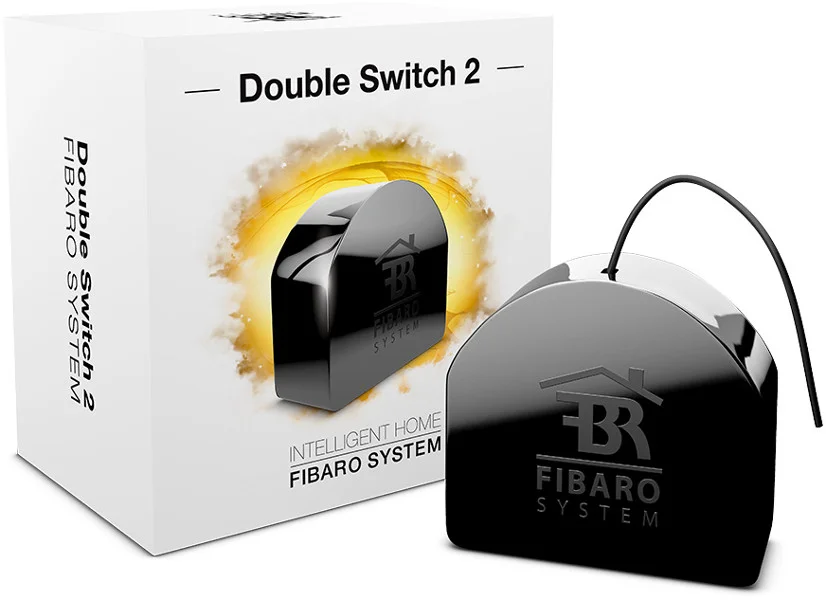 Podwójny włącznik elektryczny (moduł przekaźnikowy): FIBARO Double Switch 2 (FGS-223)