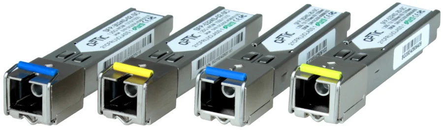 MODUŁ SFP WDM 1.25Gbps, SC SM, 16dB (20km) TX1310/RX1550