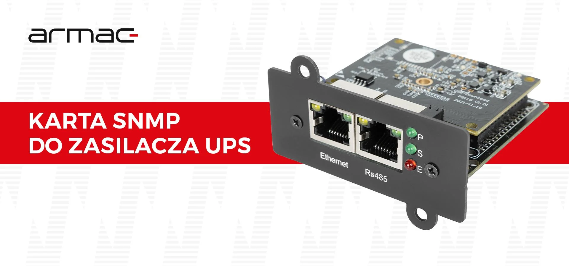 MODUŁ SNMP DO UPS Armac