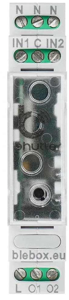 ShutterBox DIN BleBox - specyfikacja i dane techniczne: