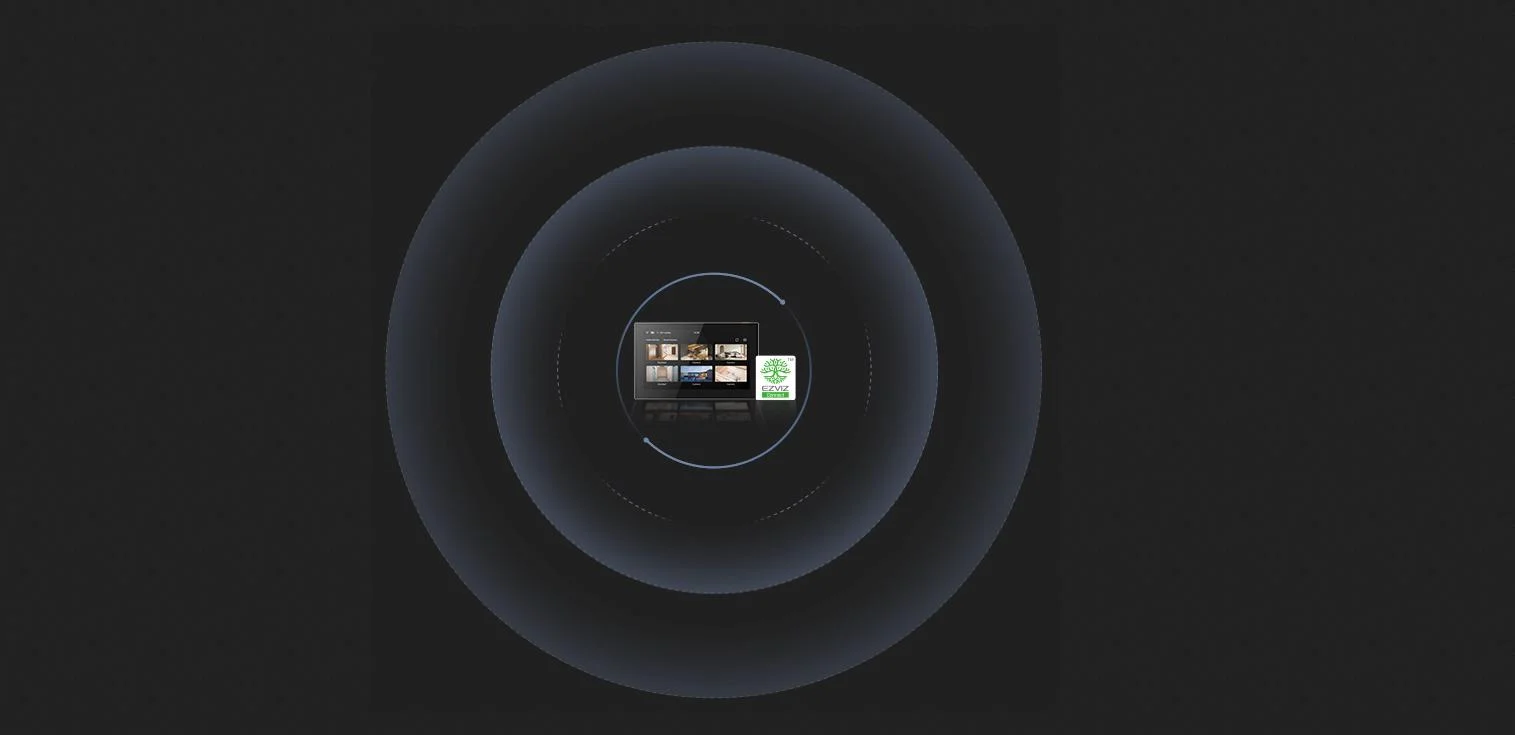 Bezprzewodowy monitor bezpieczeństwa EZVIZ SD7 - Twoje centrum sterowania domową twierdzą!