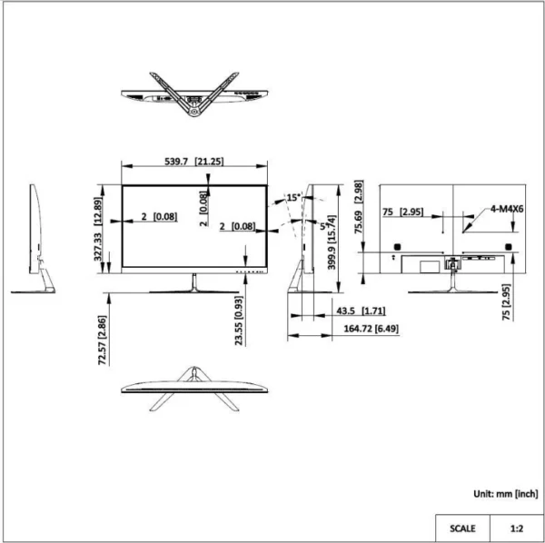monitor hikvision ds d5024f2 bv2s 2b55d065340a429797634e3bd58e3fb3