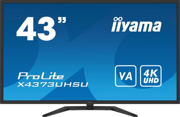 monitor led iiyama x4373uhsu b1 43 cale va hdmi displayport 401fe7c557614364acf70f3bbb4b9516