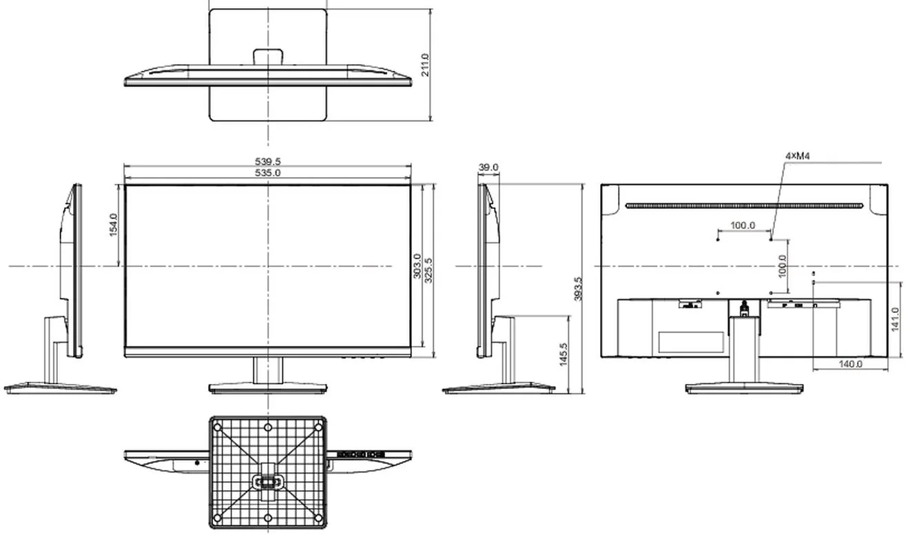 Monitor LED IIYAMA XU2493HS-B6 24 cale IPS 100HZ 0,5ms Slim