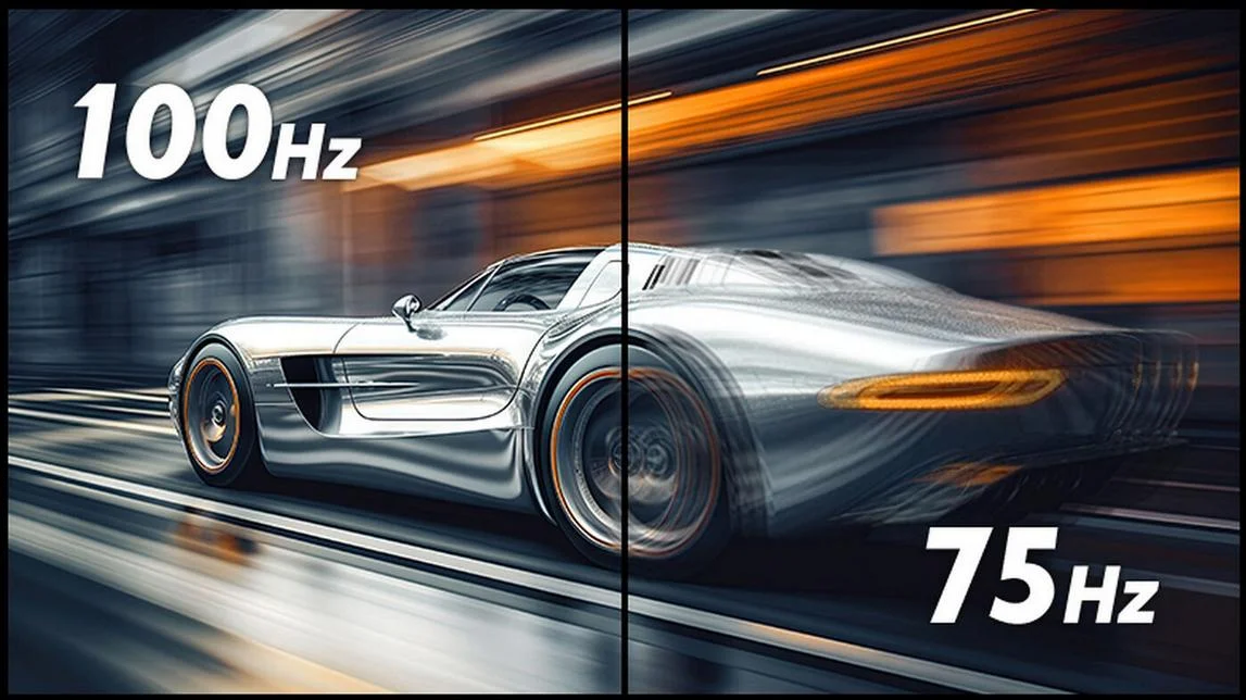 Monitor LED IIYAMA XU2493HS-B6 24" IPS 100Hz 0,5ms - częstotliwość odświeżania rzędu 100 Hz