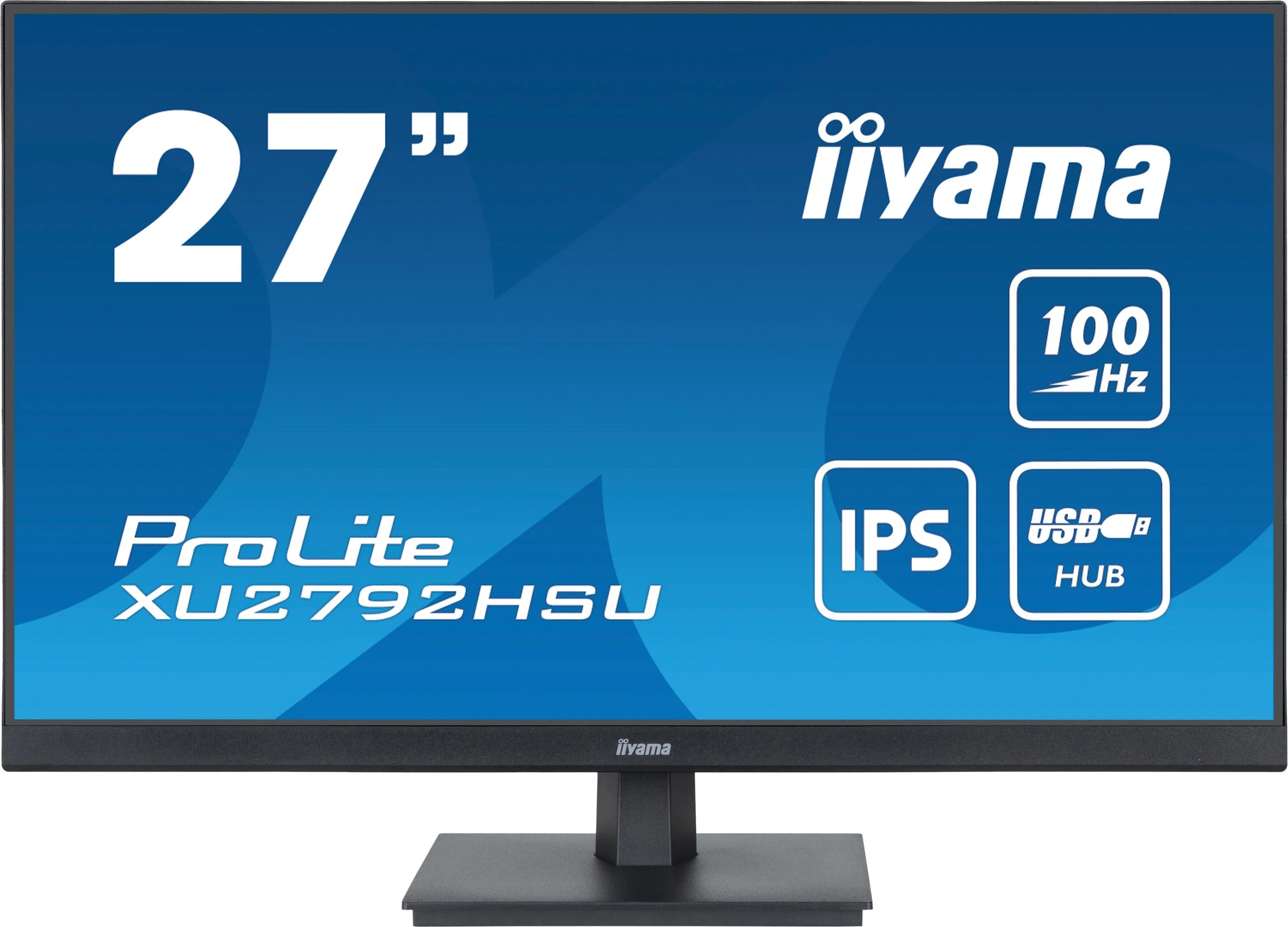 Monitor 27" IIYAMA ProLite XU2792HSU-B6 - nowoczesny monitor z panelem wykonanym w technologii IPS