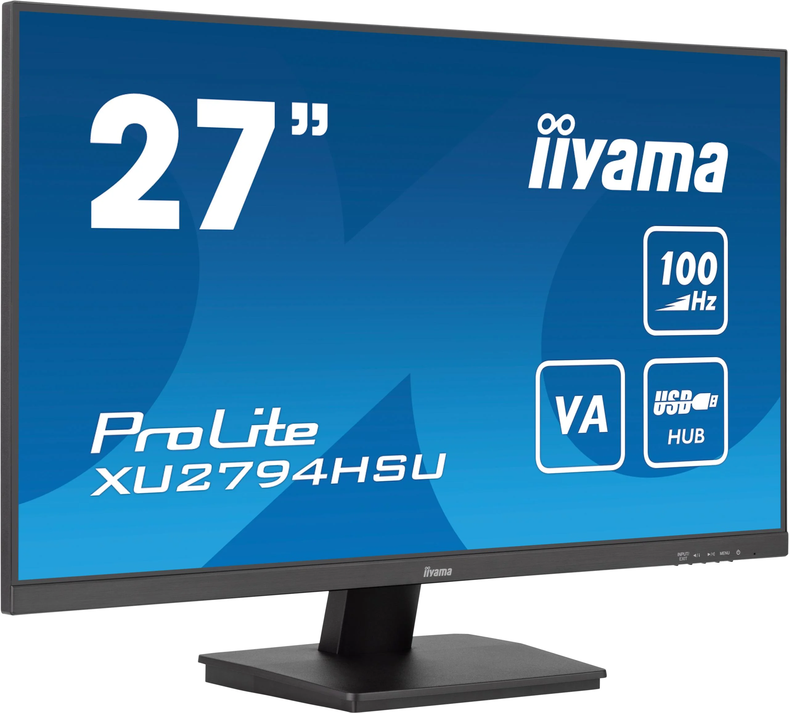Monitor LED IIYAMA ProLite XU2794HSU-B6 27" VA 100Hz 1ms - najważniejsze cechy:
