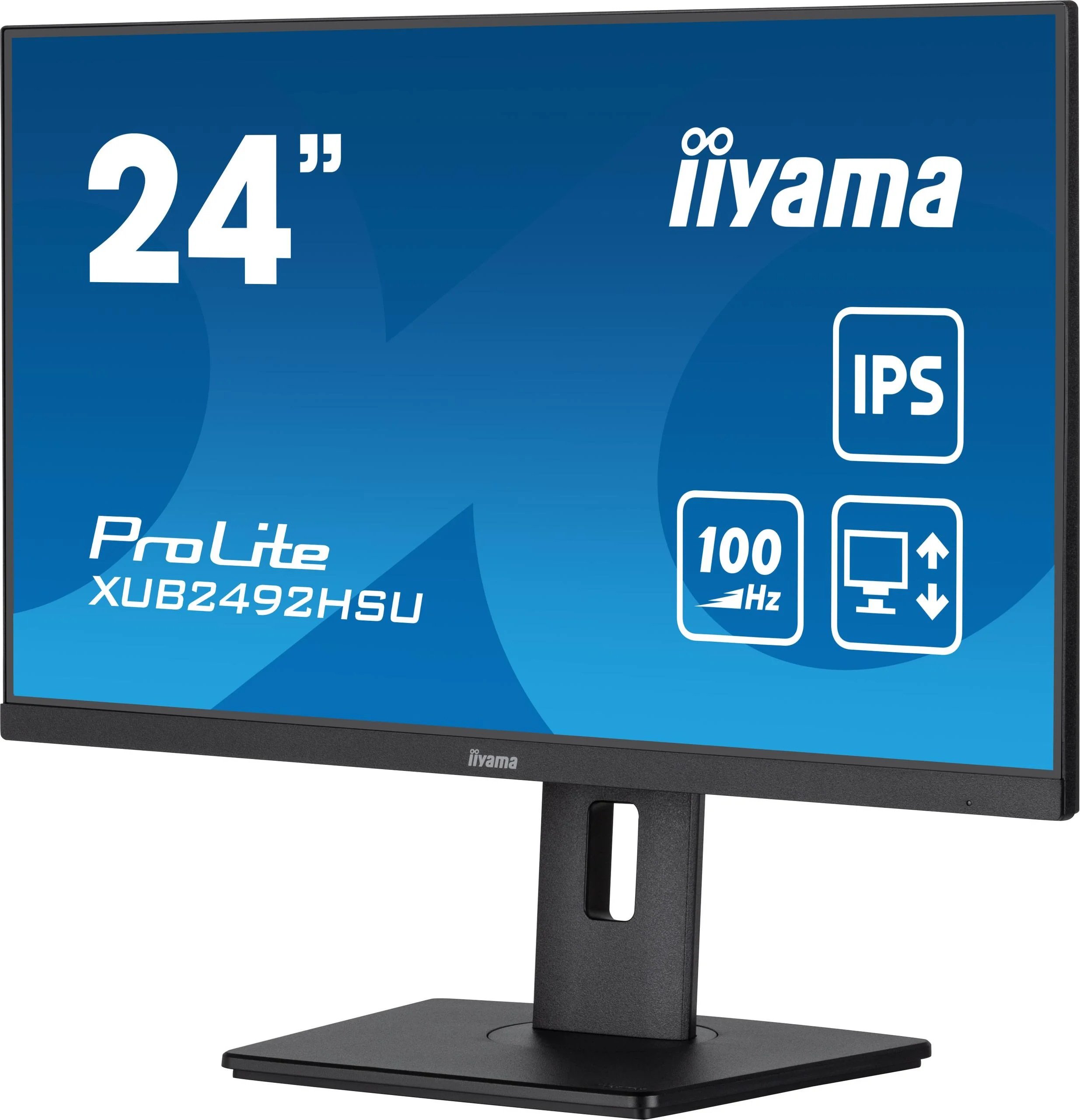 Monitor LED IIYAMA XUB2492HSU-B6 24" IPS 100 Hz – najważniejsze cechy: