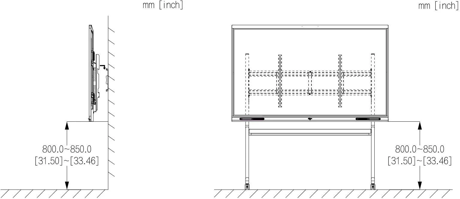 MONITOR TABLICA INTERAKTYWNA DAHUA LPH86-MC470-P