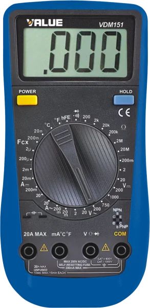 multimetr cyfrowy value vdm 151 bd67d86a178144309156256d18a4849d