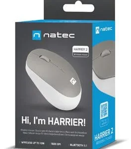 mysz bezprzewodowa natec harrier 2 1600dpi bluetooth biao sz f610ef2df74044a09e77ea32f5a33179