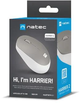 mysz bezprzewodowa natec harrier 2 1600dpi bluetooth biao sz f610ef2df74044a09e77ea32f5a33179
