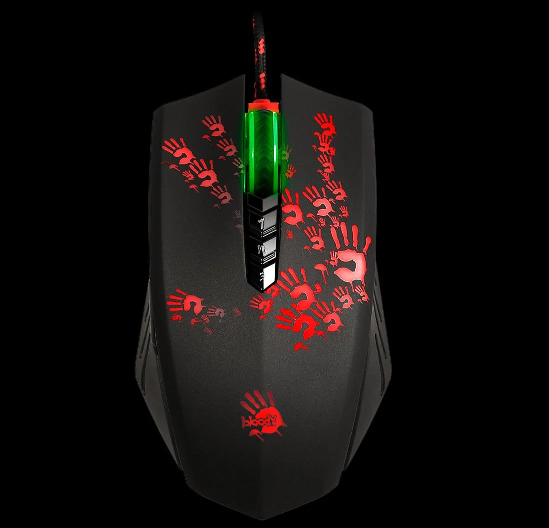 A4Tech Bloody Blazing A60 (Activated) - Extreme Core 4 (Bloody 7) i mechaniczne przełączniki optyczne LIGHT STRIKE II