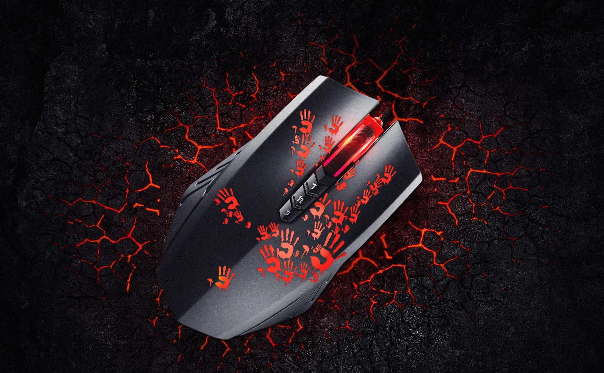 A4Tech Bloody Blazing A60 (Activated) - metalowe ślizgacze najwyższej klasy i błyskawiczny czas reakcji myszy