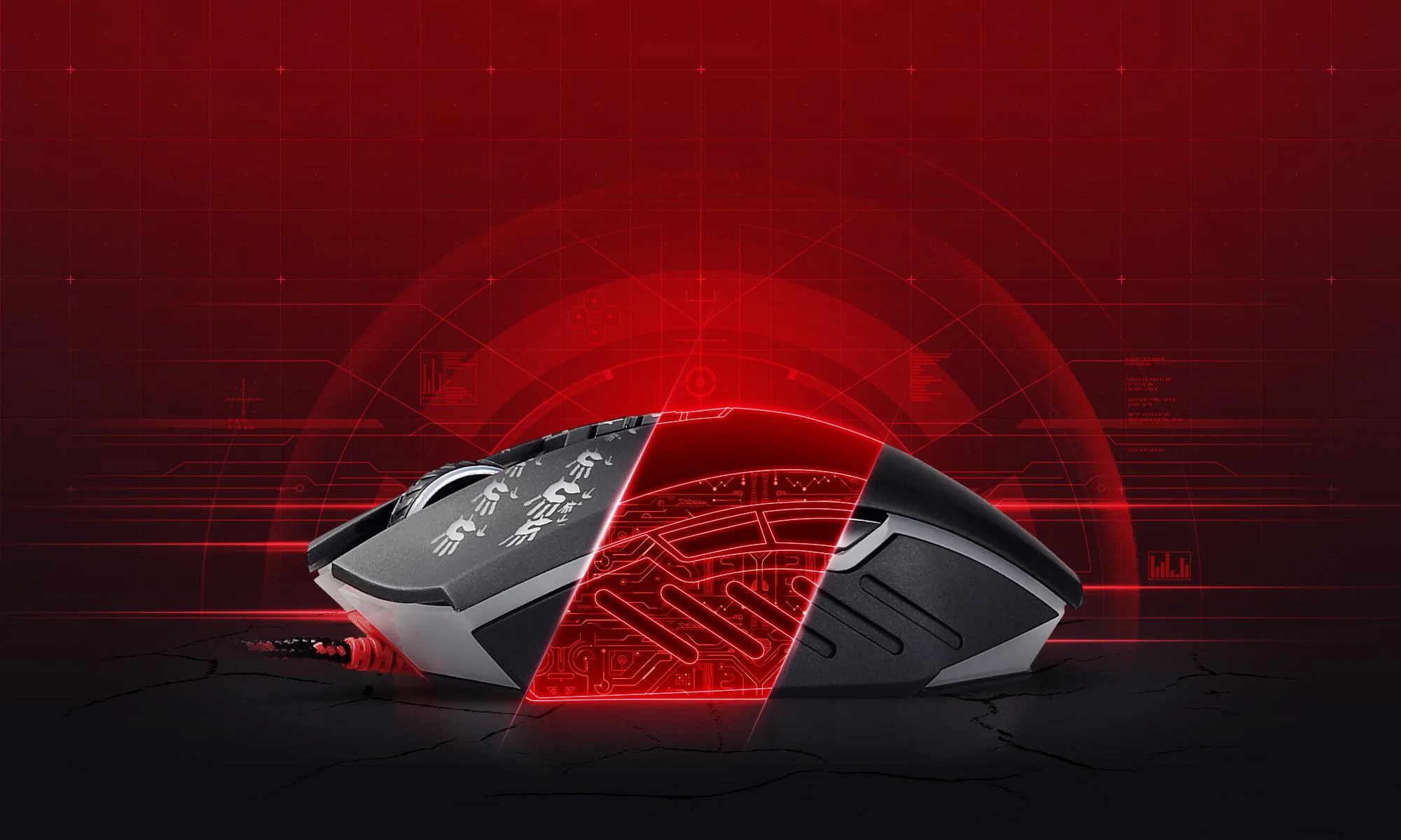 A4Tech Bloody Blazing A60 (Activated) - aktywowana mysz gamingowa stworzona dla najbardziej wymagających graczy!