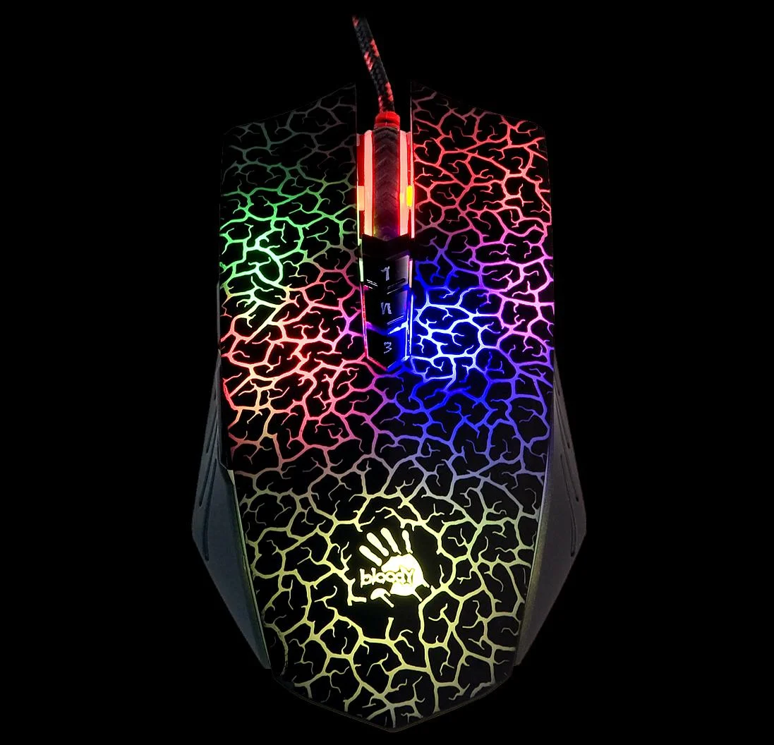 Mysz A4Tech Bloody Blazing A70 (Activated) - dedykowane oprogramowanie, błyskawiczny czas reakcji, futurystyczny design
