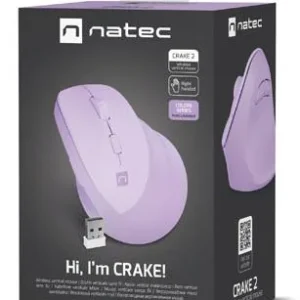mysz komputerowa natec crake 2 pure lavender 6939959623b8406ebaa6f3f022bba6bd
