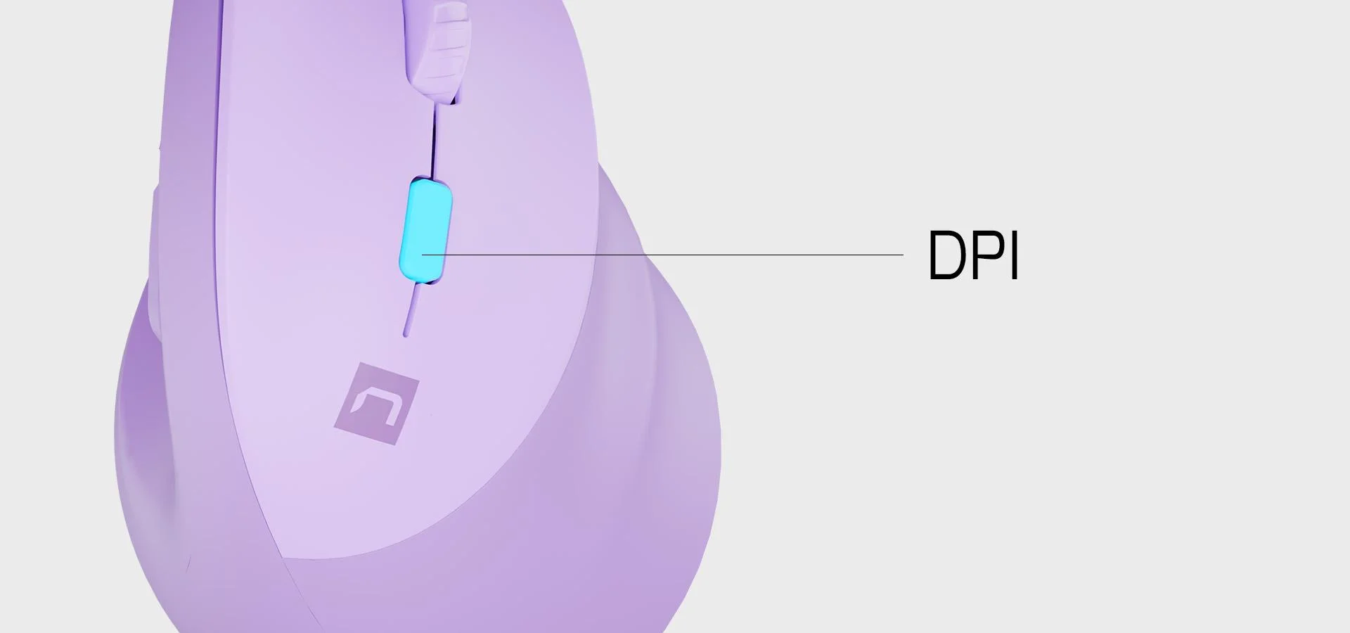 Mysz komputerowa Natec Crake 2 Pure Lavender