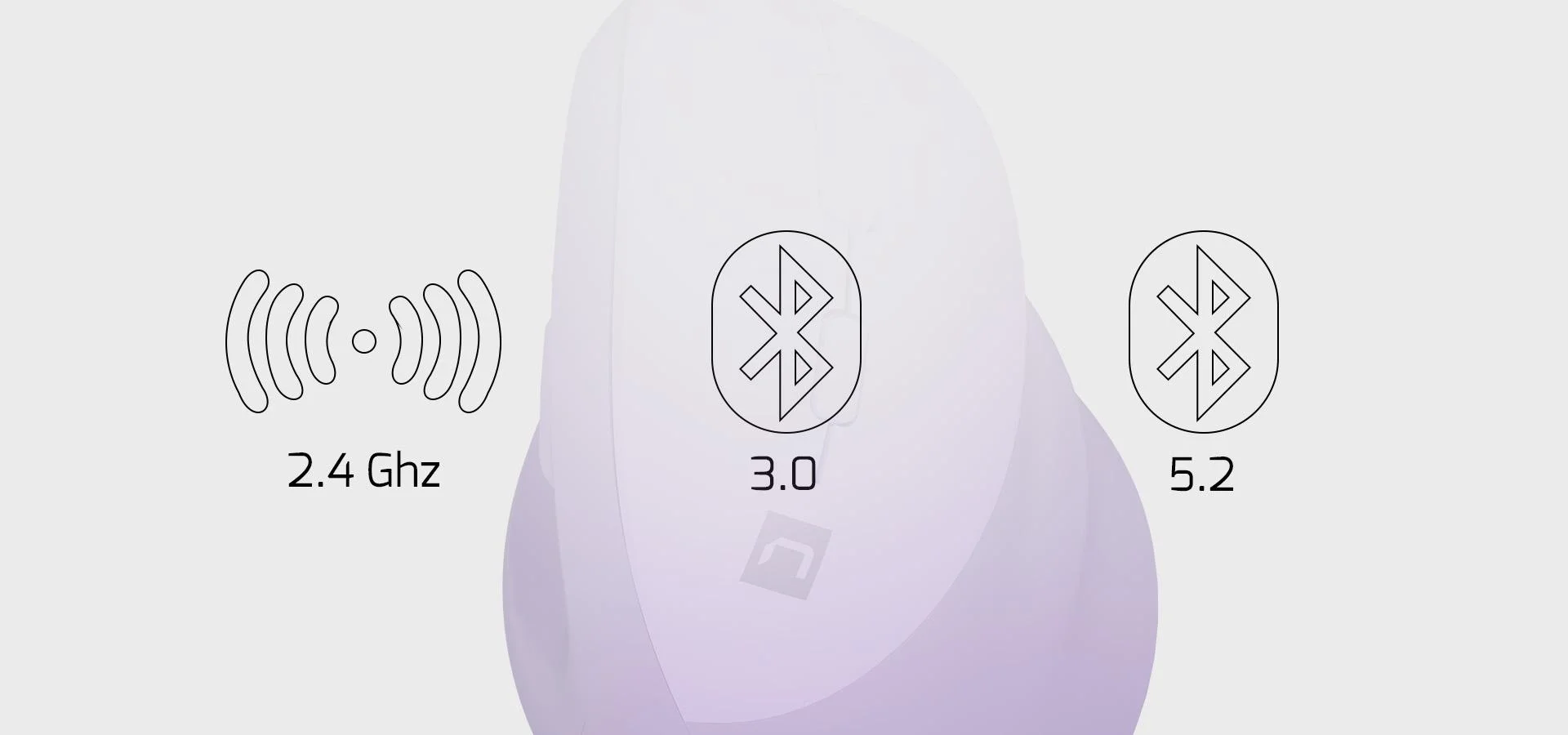 Mysz komputerowa Natec Crake 2 Pure Lavender