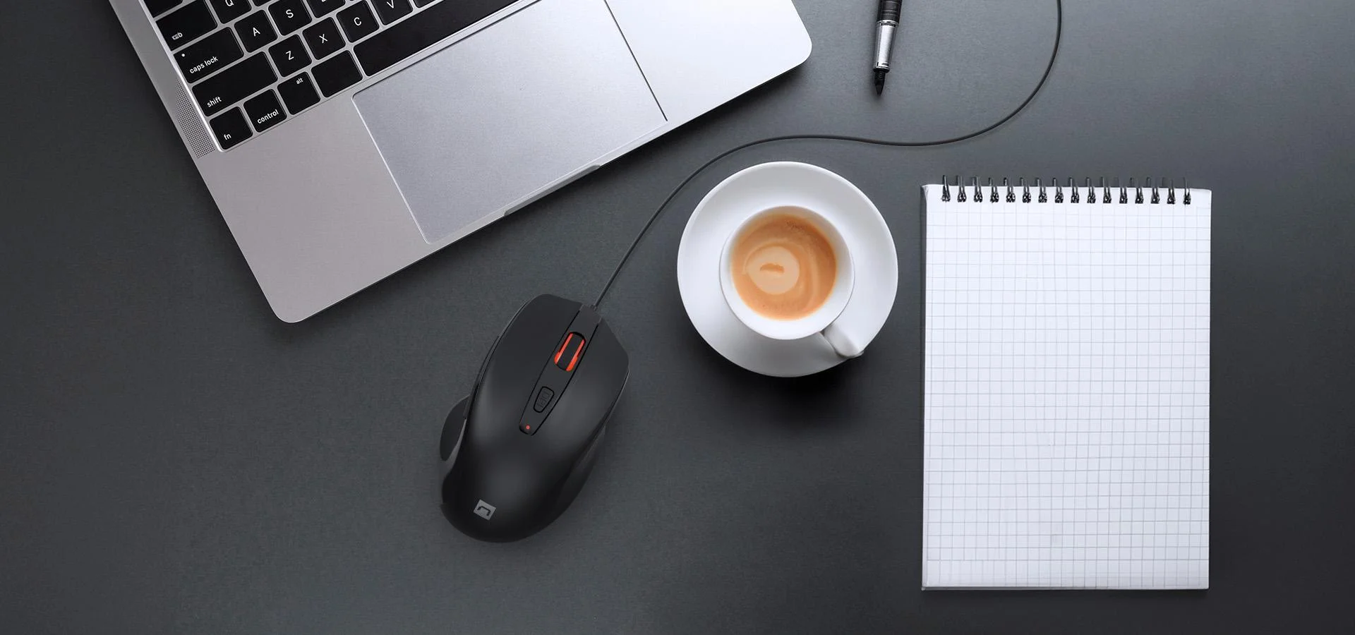 Mysz przewodowa Natec Pigeon 2 4000DPI czarny 