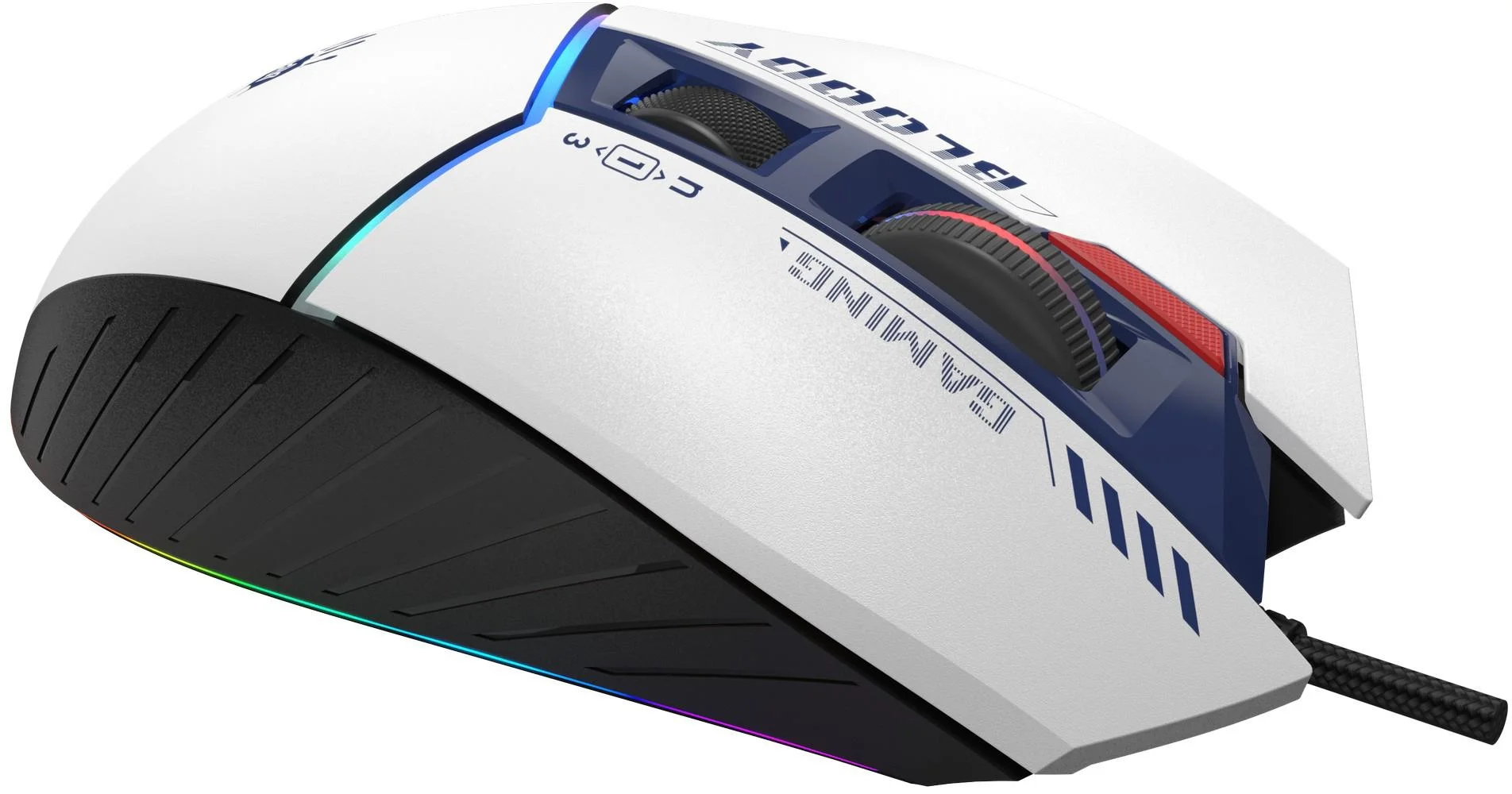 A4Tech Bloody W95 Max USB Sports Navy - wybierz mysz gamingową solidną, trwałą i wytrzymałą bardziej, niż myślisz!