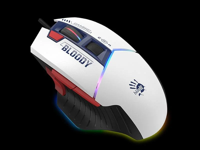 Mysz przewodowa A4tech Bloody W95 Max USB Sports Navy