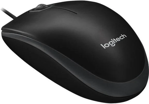 mysz przewodowa logitech b100 usb optical mouse 708d1489daa04e528e91e8125f01cb97