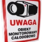 naklejka obiekt monitorowany 10x10 8332 e8a00eccb31949be9a9a3dd6b4ee9fa7