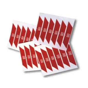 nalepki ostrzegawcze na ramie szlabanu nice wa10 24 sztuki 6e8463d412624355b9644ae976f9eaf8