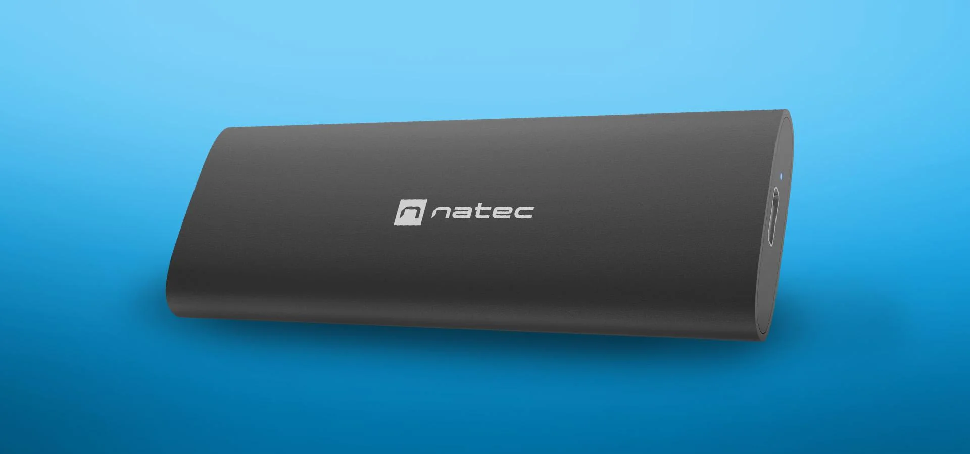 Obudowa na dysk SSD Natec Rhino M.2 NVME Lite USB-C 3.1 Gen.2 aluminium