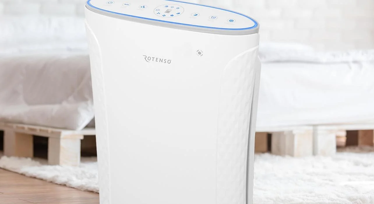 Oczyszczacz powietrza Rotenso Piura P22V R10 - najwyższy możliwy komfort użytkowania, dzięki automatycznej kontroli jakości powietrza