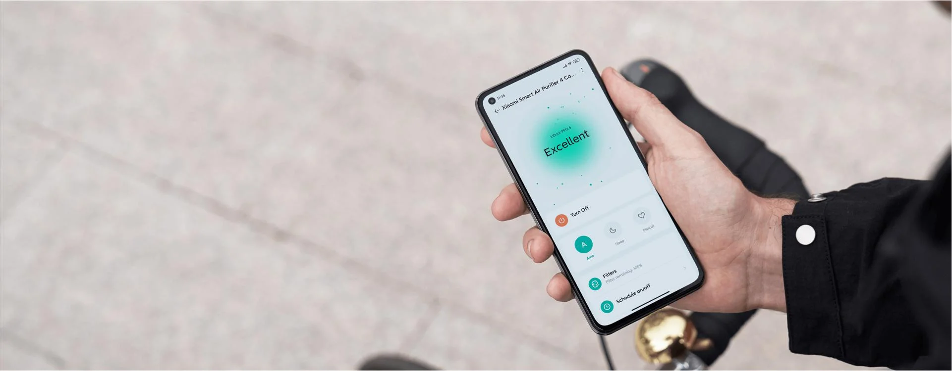 Xiaomi Air Purifier 4 Compact - wybierz oczyszczacz powietrza z funkcją zdalnego sterowania w aplikacji mobilnej