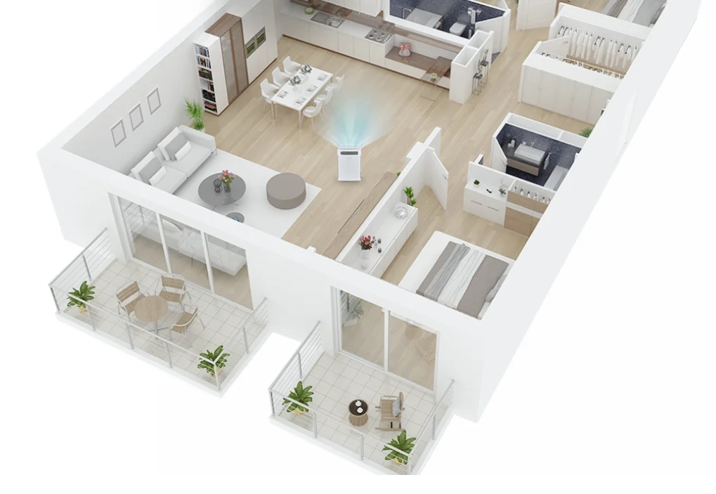 Rotenso Ione I31W R10 - oczyszczacz powietrza z nawilżaczem idealny wszystkich pomieszczeń poniżej 70 m²