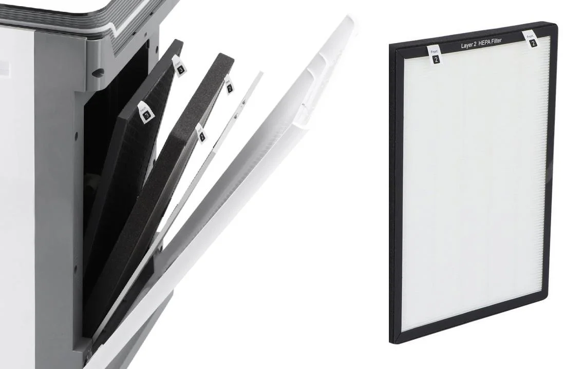 Pamiętaj o regularnej wymianie filtrów w swoim urządzeniu Rotenso Qube Q35W R10!