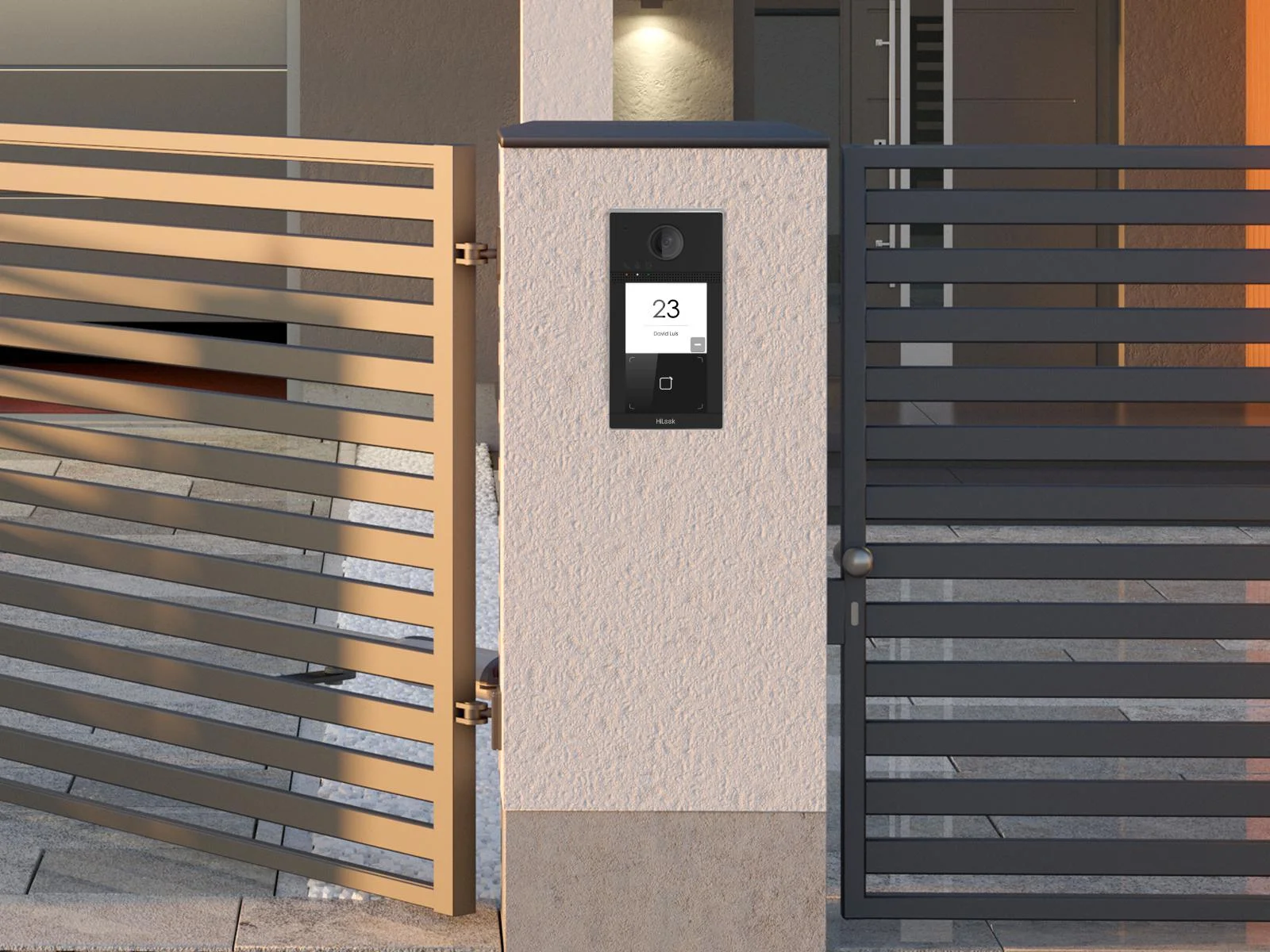 Postaw na zestaw wideodomofonowy HiLook by HikVision IP-VIS-Pro i doceń możliwości, jakie oferuje Ci jego stacja bramowa!