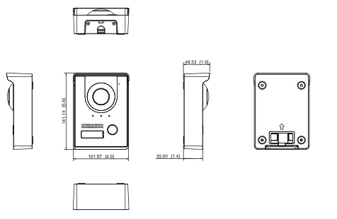 OSŁONA PRZECIWDESZCZOWA DAHUA VTM05R
