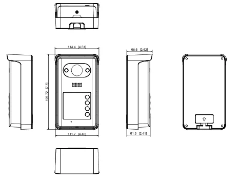 OSŁONA PRZECIWDESZCZOWA DAHUA VTM07R
